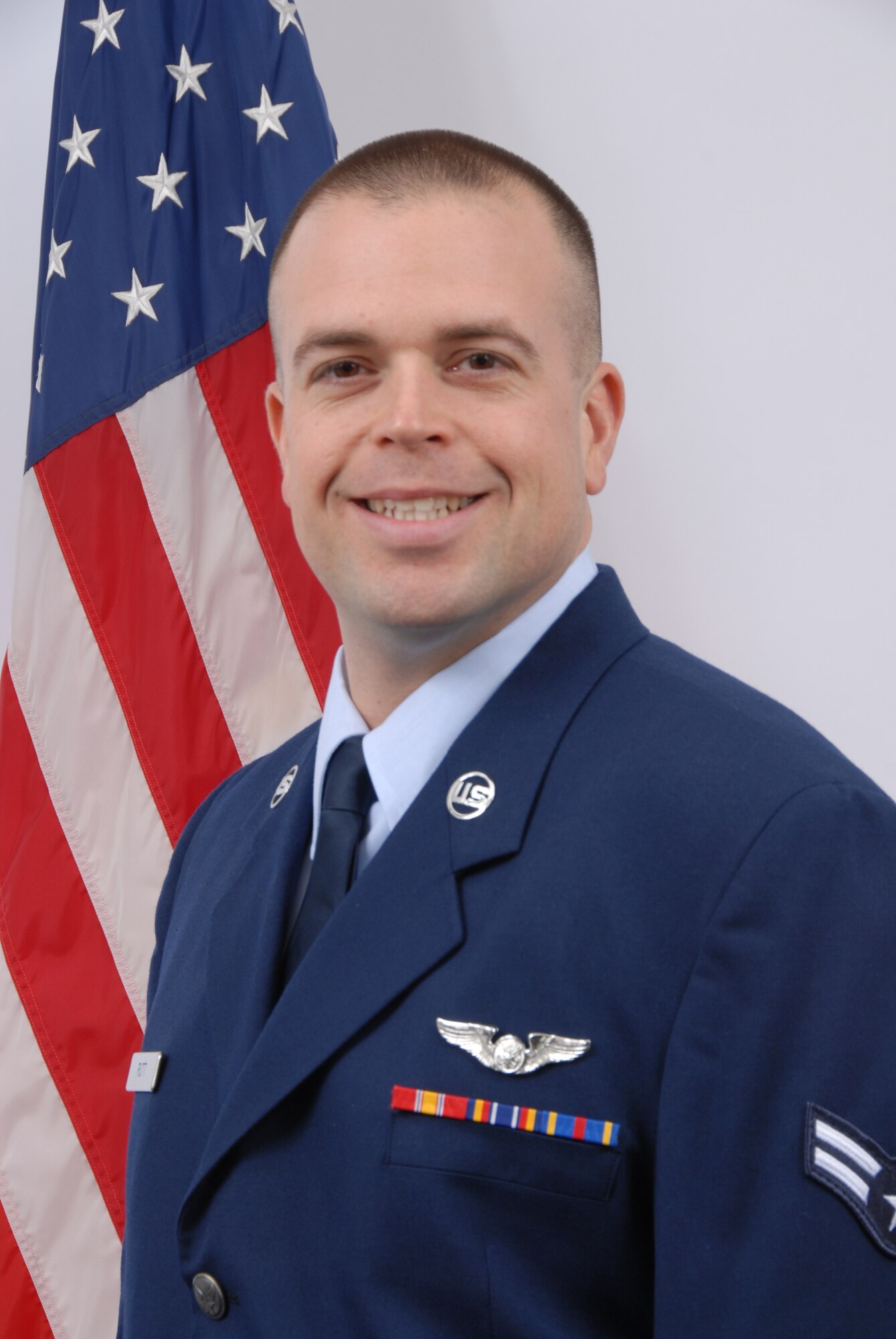 Senior Airman Mark Rutt, Delaware Air National Guard Outstanding Airman of the Year for 2008. Airman Rutt is a loadmaster, 142nd Airlift Squadron, and a resident of Newark, Del. (U.S. Air Force photo/Staff Sgt. Melissa Chatham, Delaware Air National Guard)