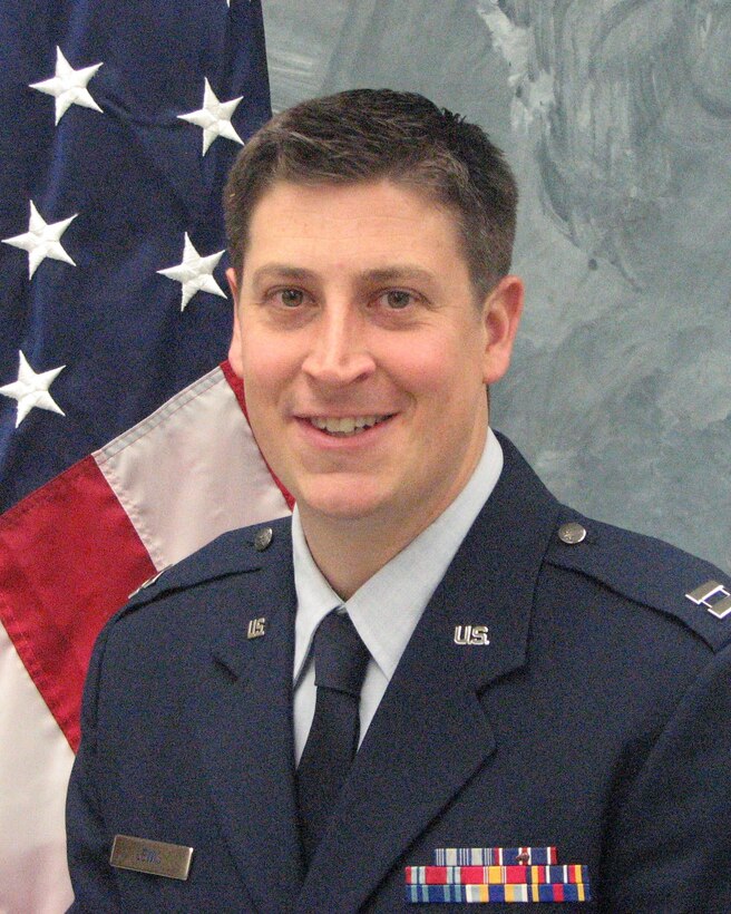 Capt. Steven Lewis, 50th Operations Group executive officer
