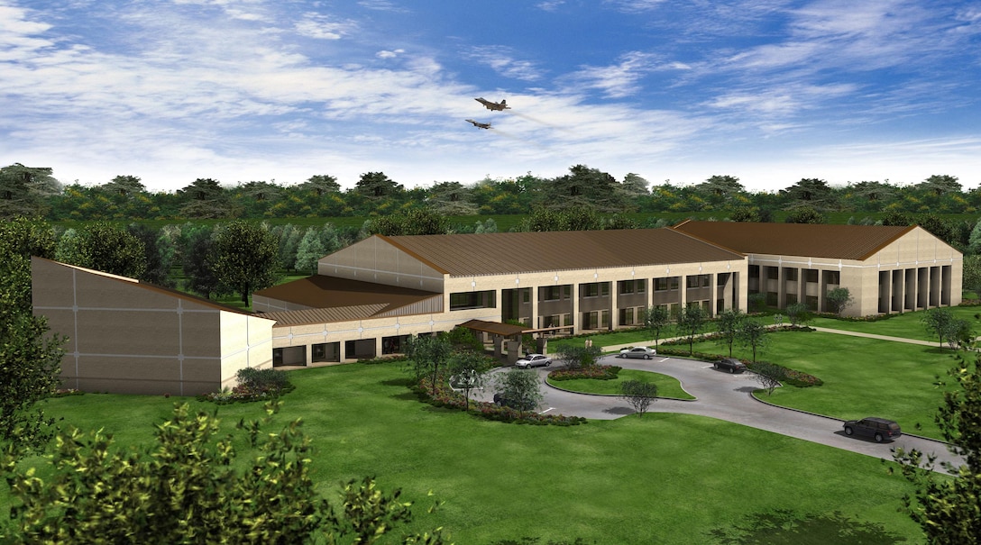 Artist rendering of the Killey Center for Homeland Operations
