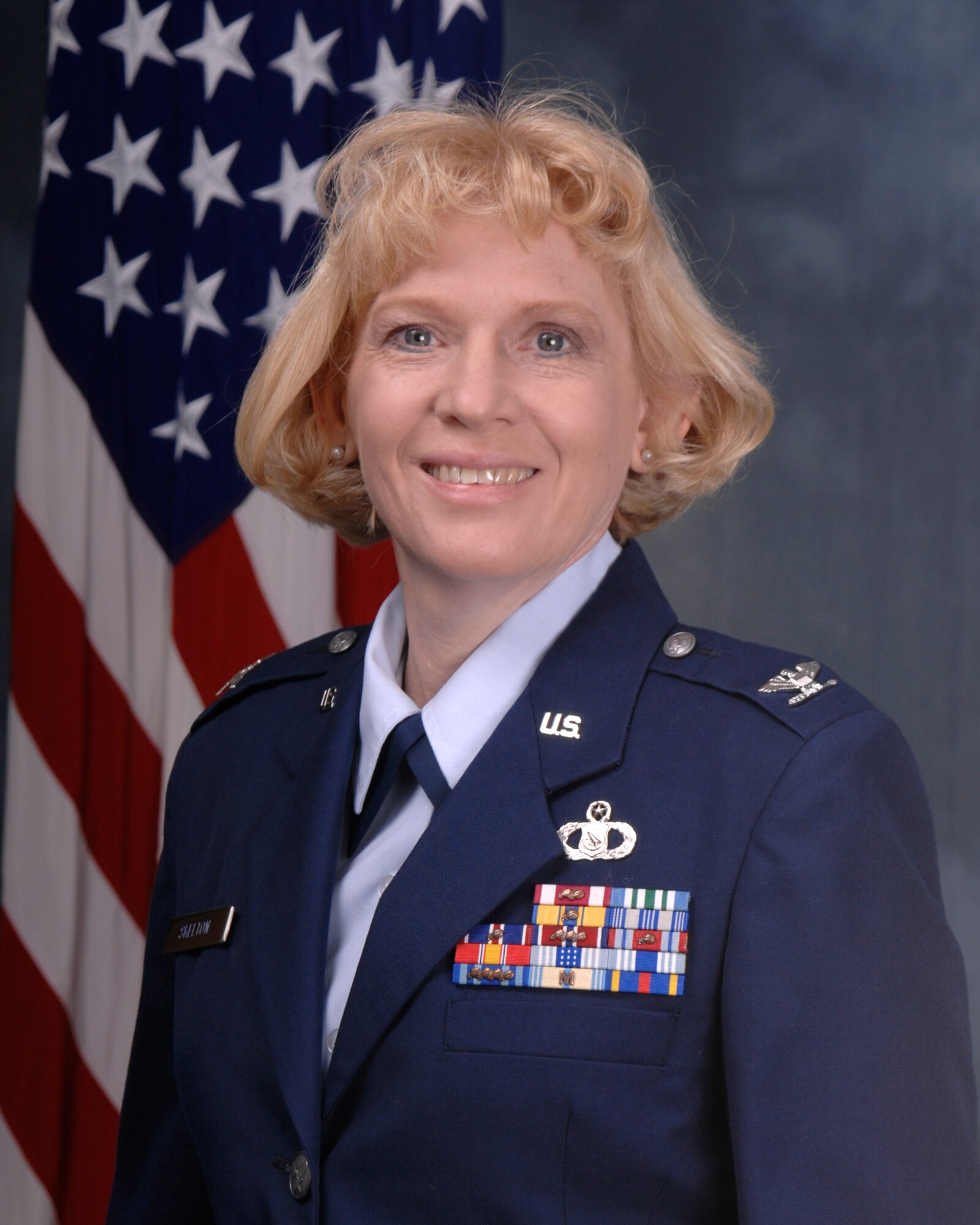 Col. Debra Skelton is retiring after 27 years of Air Force and Air National Guard duty.