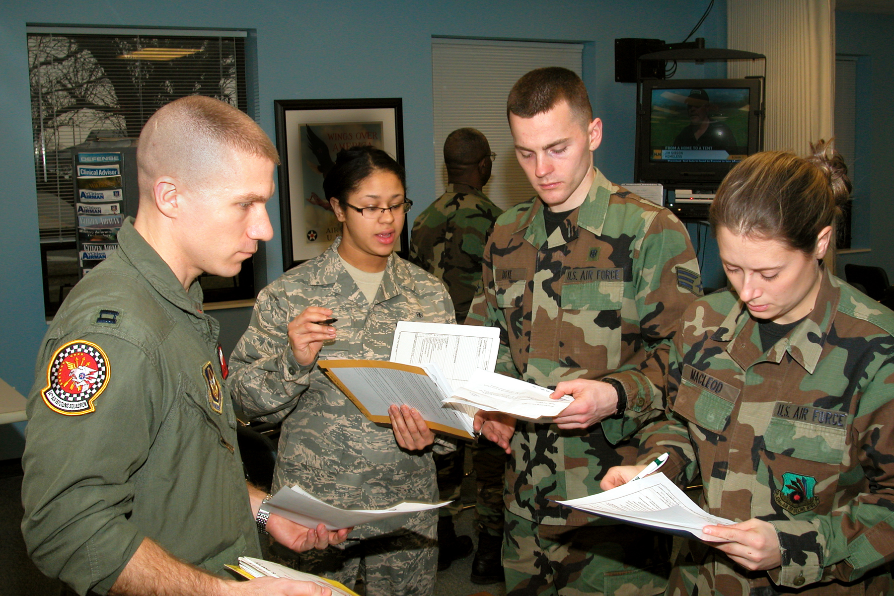 Busy UTA at the clinic > Grissom Air Reserve Base > Article Display