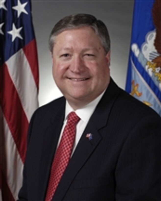 Secretary of the Air Force Michael B. Donley.  
