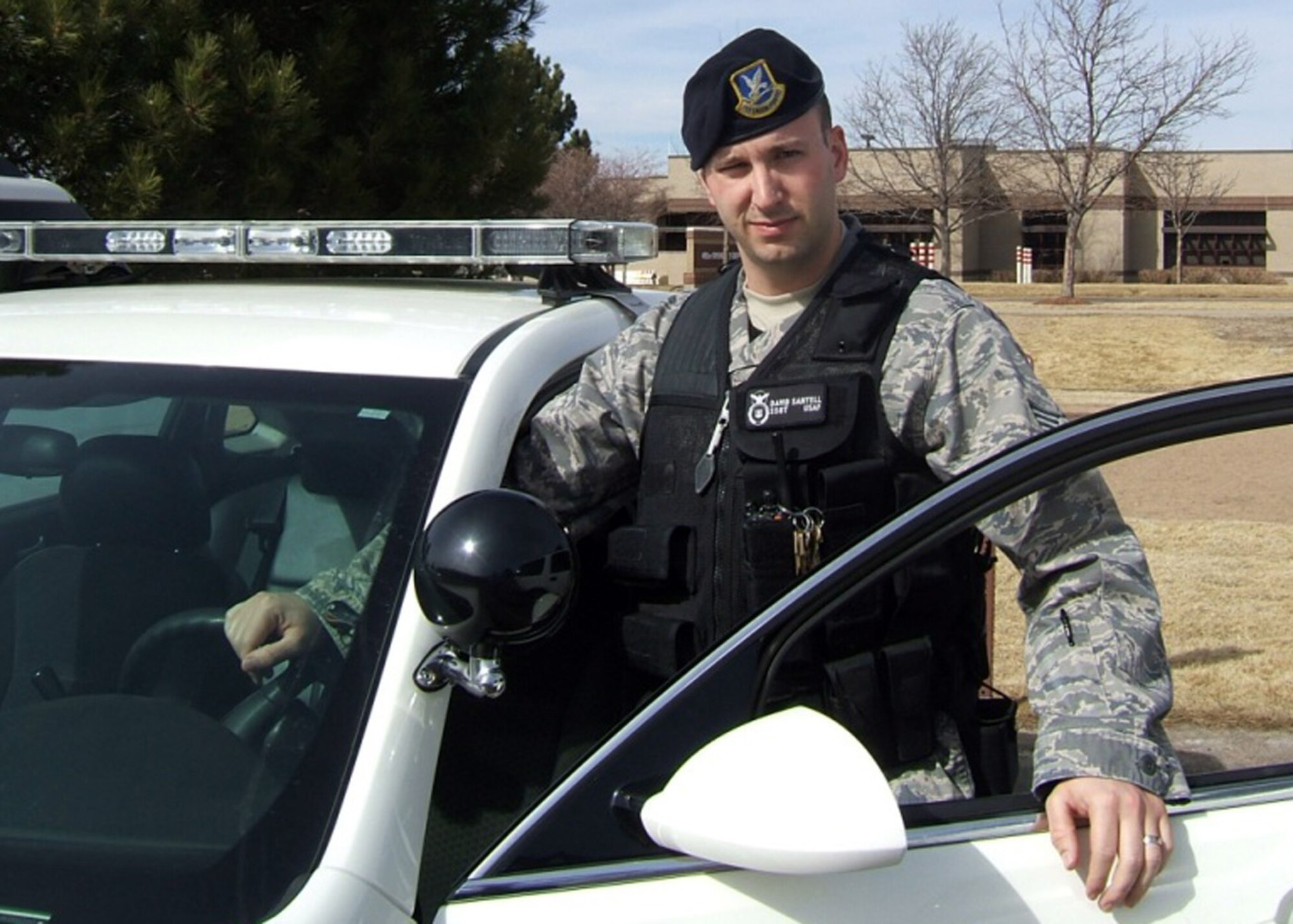 TEAM BUCKLEY WARRIOR OF THE WEEK -- Staff Sgt. David Santell, a flight chief with the 460th Security Forces Squadron, is Team Buckley's Warrior of the Week for Mar. 13 - 19. Sergeant Santell has served for nine years and calls Jamestown, Pa., home, where he says Mark Twain also had a house. His hobbies include physical training, shooting, hunting, fishing and reading. (Courtesy photo)