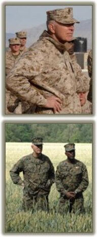 Chief Warrant Officer Dwight Torres (center), a  40-year-old from Santa Isabel, Puerto Rico, and the chemical, biological, radiological, and nuclear officer for 10th Marine Regiment, 2nd Marine Division, gives guidance to Marines going through the practical application of a decontamination class. The instructors taught three periods of instruction at three simulated checkpoints. After the instruction, Marines were allowed to apply the knowledge they learned.  (Official U.S. Marine Corps photo by Cpl. Casey Jones) (RELEASED)::r::::n::::r::::n::