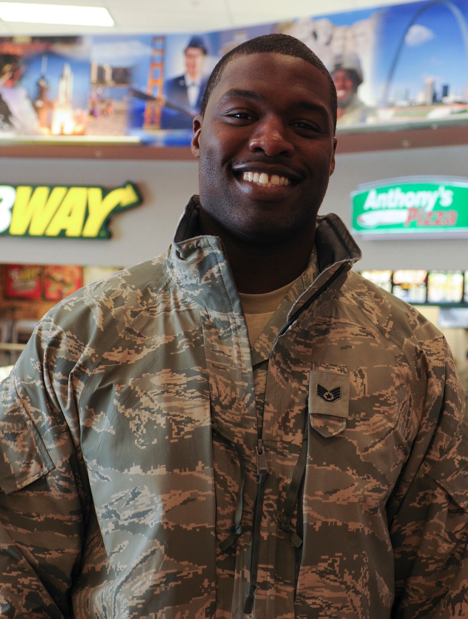 Staff Sgt. Kenneth Johnson, 354th Communication Squadron network administrator, agrees that President Obama picked winning teams. "I enjoy a quiet evening watching the game at home."  (U.S. Air Force photo/Airman 1st Class Laura Max)
