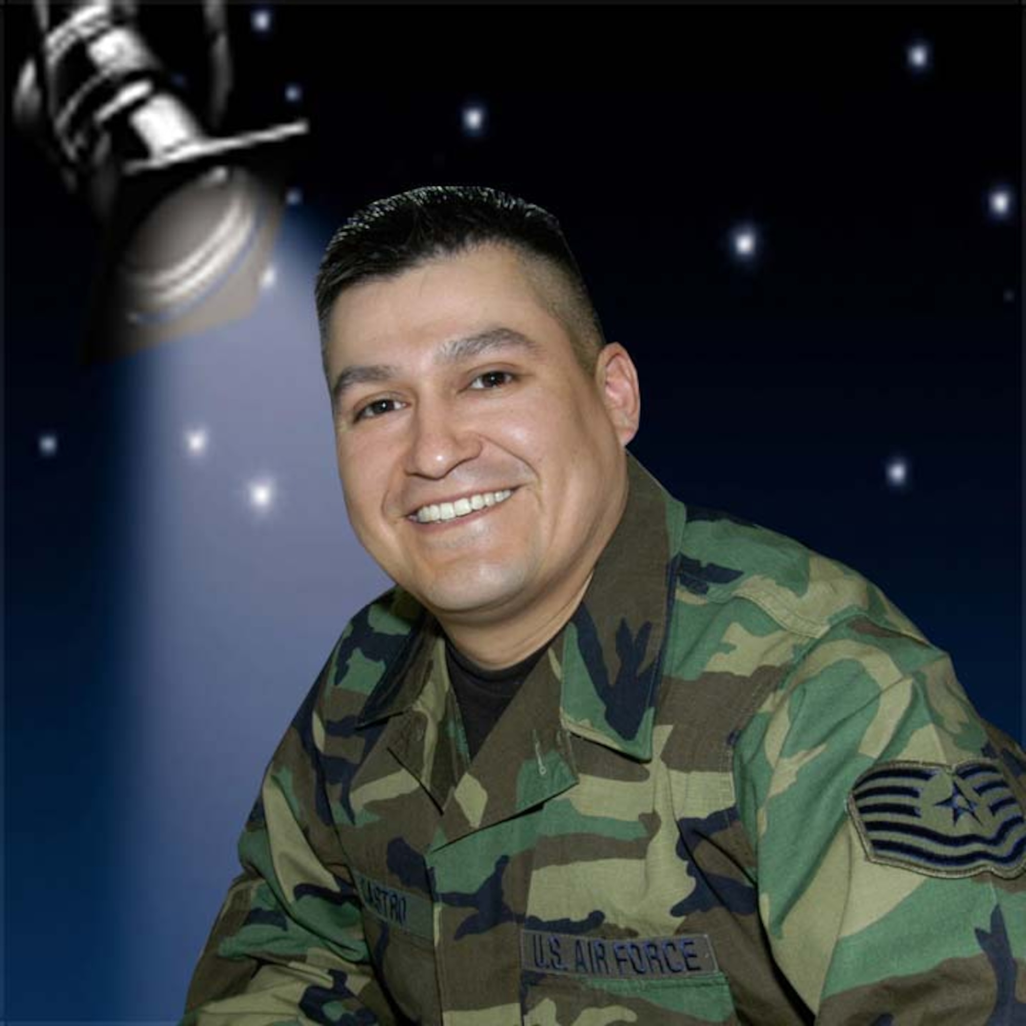 Tech. Sgt. Javier Castro, retirements technician, Directorate of Personnel Services, is the ARPC Spotlight of the week. Sergeant Castro enlisted in the South Dakota Air National Guard in June 2002. He enjoys playing softball and volleyball, breaking horses in, four-wheeling, camping, hunting, entertaining and cooking. (U.S. Air Force graphic/Eric Valdez)

