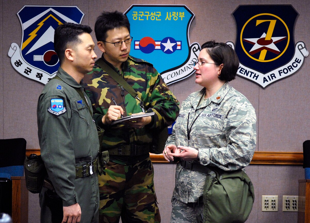 Osan exercise optimizes communication between forces > Air Force