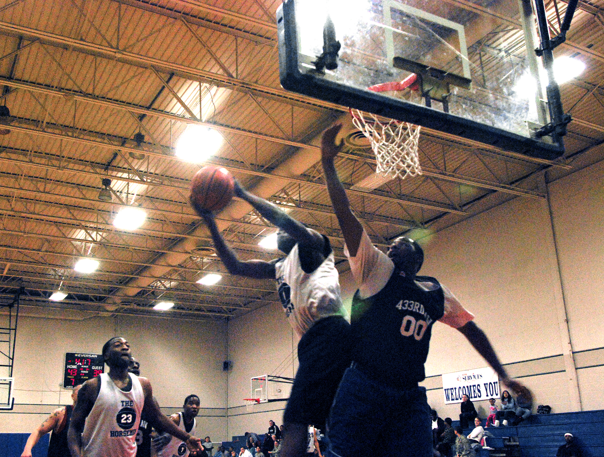 433rd Airlift Wing Basketball team finally out in playoffs > 433rd