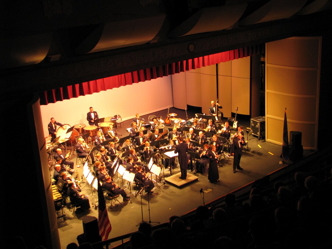 The Concert Band performs in Kearney, NE.  This concert was part of a seven-day tour across Nebraska and Iowa.