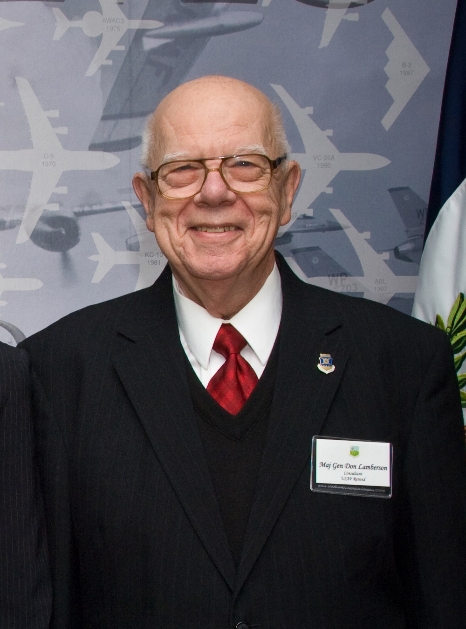 Retired Maj. Gen. Donald L. Lamberson, who had been a member of the Air University Board of Visitors since 2004, died at his home in Niceville, Fla., March 17. (Air Force photo by Donna Burnett)