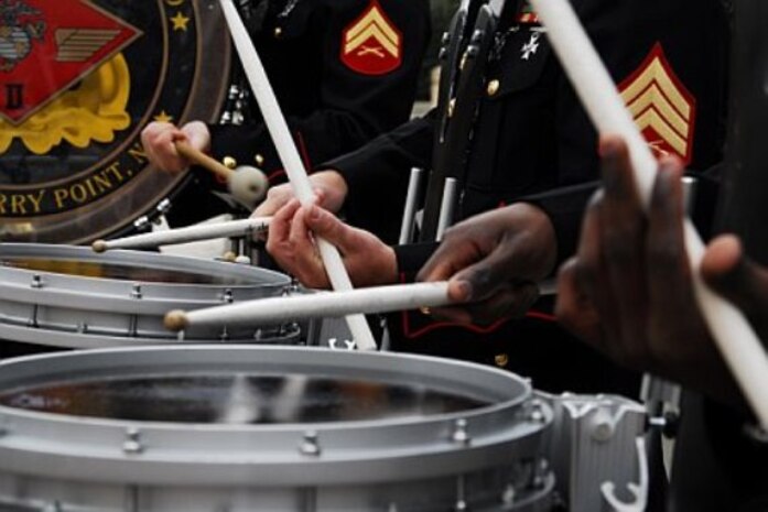 Brig. Gen. Michael Dana (right), Director for Logistics, Headquarters North American Aerospace Defense Command and Director of Logistics and Engineering, Headquarters United States Northern Command, visited Chemical Biological Incident Response Force, II Marine Expeditionary Force, March 23rd to gather information about what CBIRF Marines and sailors do on a daily basis. Pat Higgins (left), lead training instructor, showed Dana the trainer CBIRF Marines and sailors use to hone their skills on emergency action procedures in a confined space.