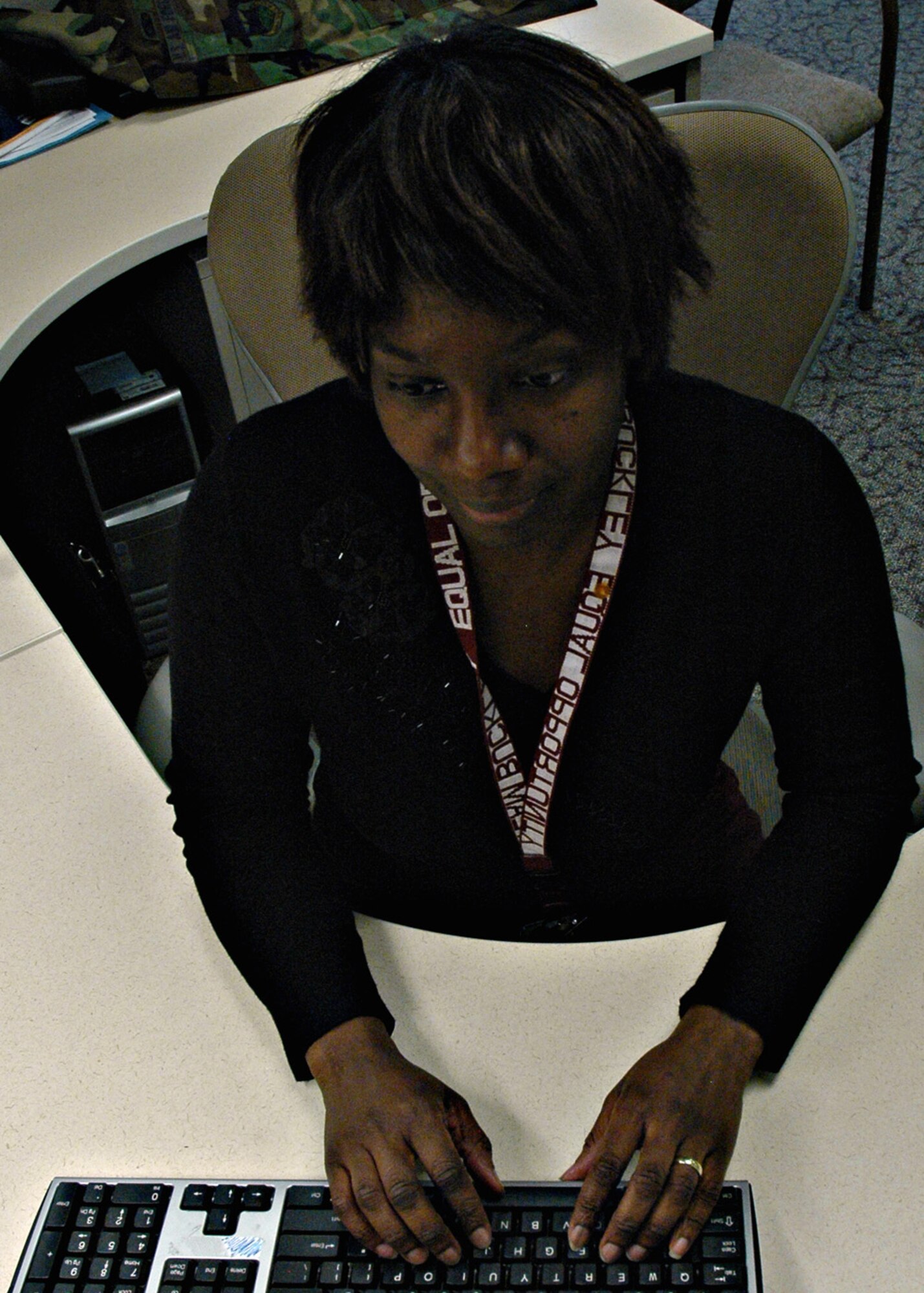 TEAM BUCKLEY WARRIOR OF THE WEEK -- Patricia Toliver, a contract specialist from the 460th Contracting Squadron, was Team Buckley's Warrior of the Week from Feb. 27 - Mar. 5. She was selected by the Equal Opportunity Office because of her selfless dedication to the 2009 Dr. Martin Luther King Jr., Commemorative Committee, where she served as the Chairperson.