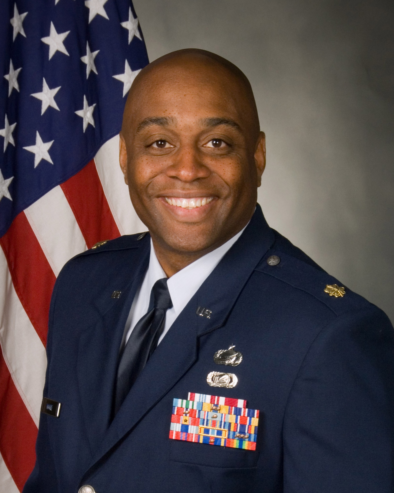 Maj. Eugene A. Moore III, Holm Center, is the Air University Field Grade Officer of the Year for 2008. (Air Force photo)