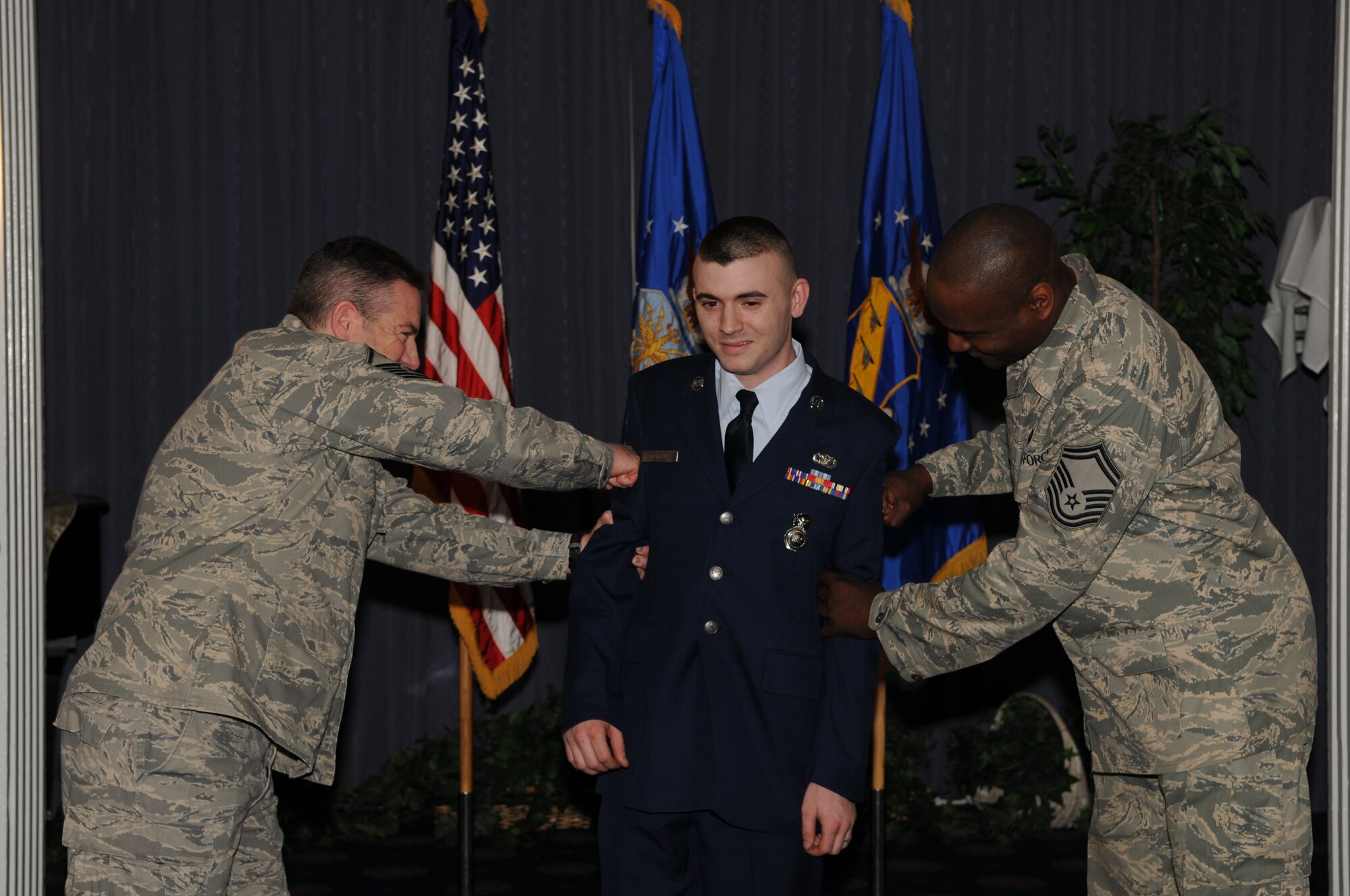 11th Wing promotion ceremony - March 2009