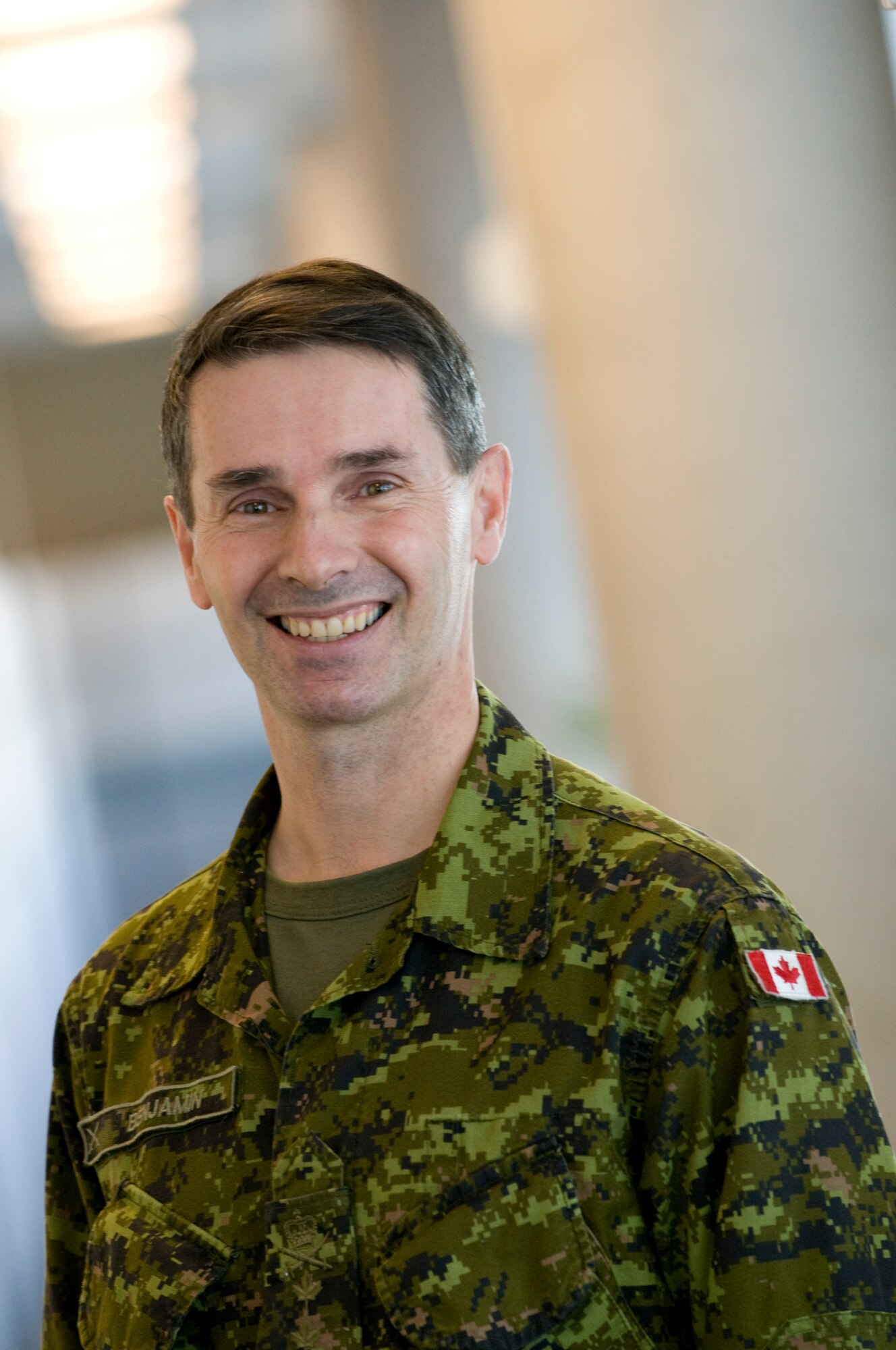 Maj. Gen. Daniel Benjamin, Canadian Operational Support Command commander, will soon be joining Col. Lee Wight, 52nd Fighter Wing commander, for a ribbon-cutting ceremony here. The Canadian military will use Spangdahlem Air Base as the springboard for a strategic hub offering operational support to its deployed troops. (Courtsey photo) 