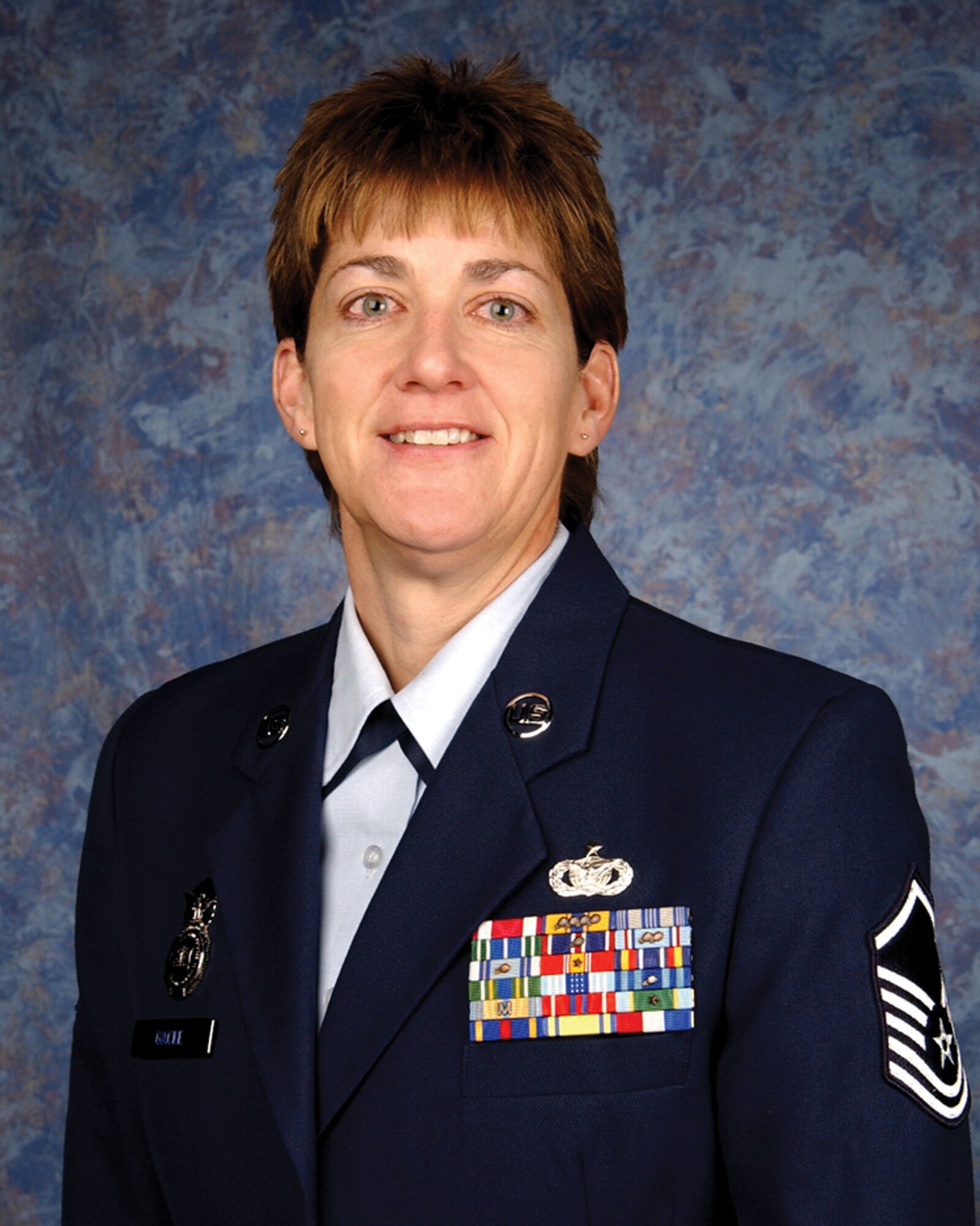 Master Sgt. Jeanne M. Gacke is the NCOIC for Plans and Programs with the 114th Security Forces Squadron.  Gacke resides in Sioux Falls.