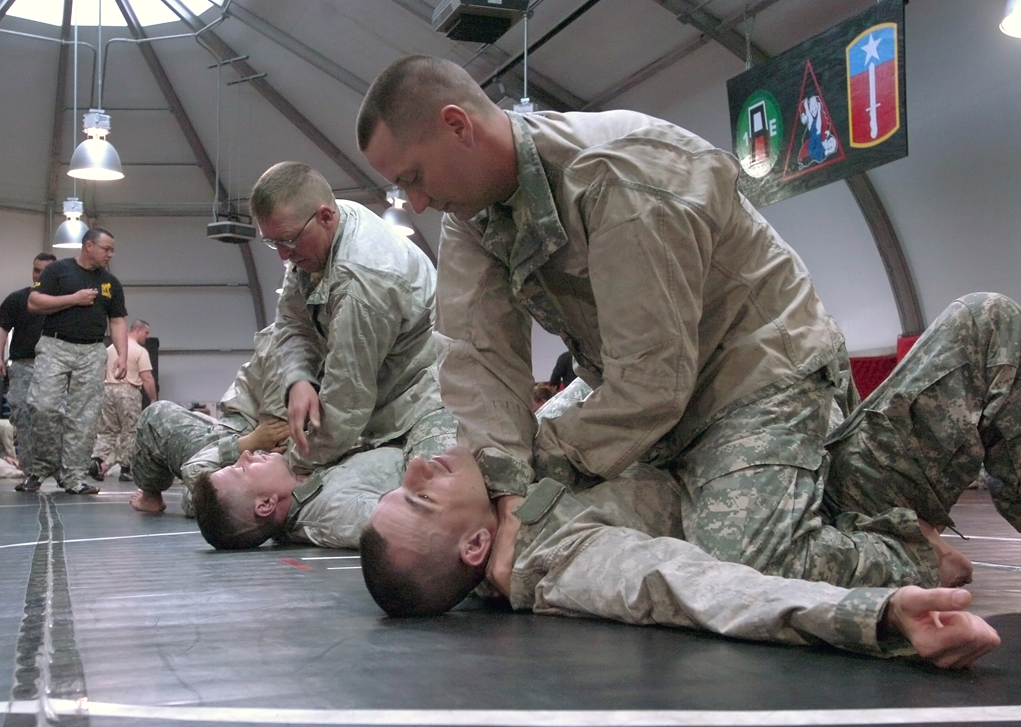 army basic training combatives
