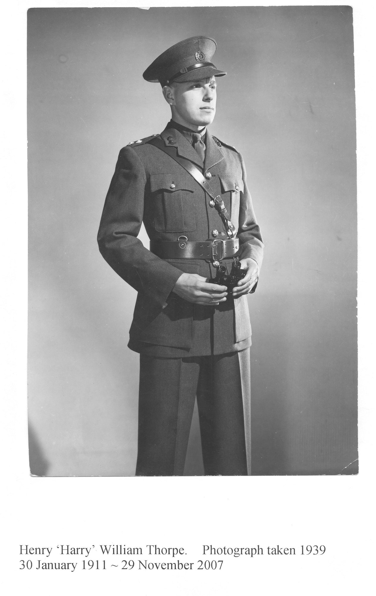 Henry W. Thorpe in 1939 (Courtesy photo)
