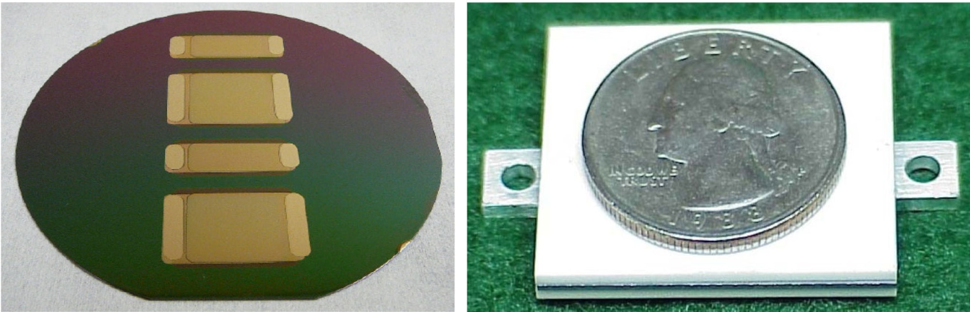 250°C thin film capacitor