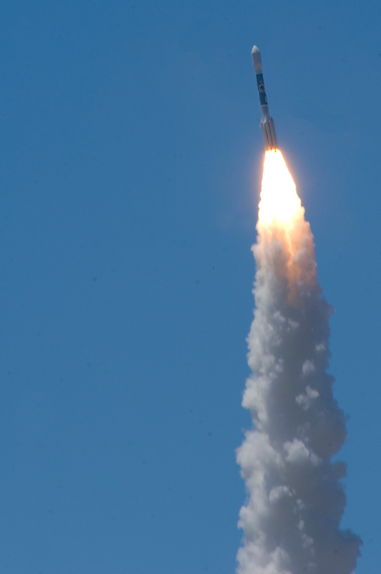 VANDENBERG AIR FORCE BASE, Calif. --  Vandenberg successfully launched a Delta II rocket from Space Launch Complex-2 at 1:24 p.m. May 5. At approximately one hour after liftoff, with confirmation of the payload's delivery into low Earth orbit, the launch was pronounced a success. (U.S. Air Force photo/Airman 1st Class Andrew Lee)