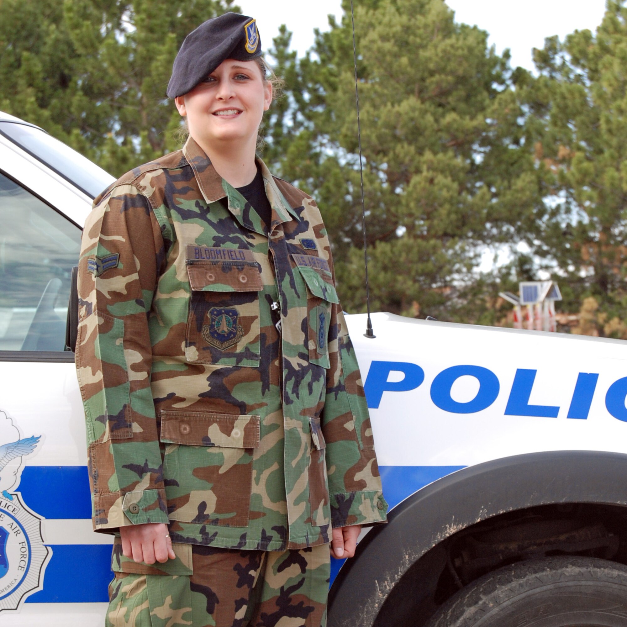 Airman 1st Class Ashley Bloomfield was selected for this week’s First Knight award. This award is designed to recognize outstanding Airmen each week for the work they do every day. (Air Force photo by Tech. Sgt. Ray Bowden)  