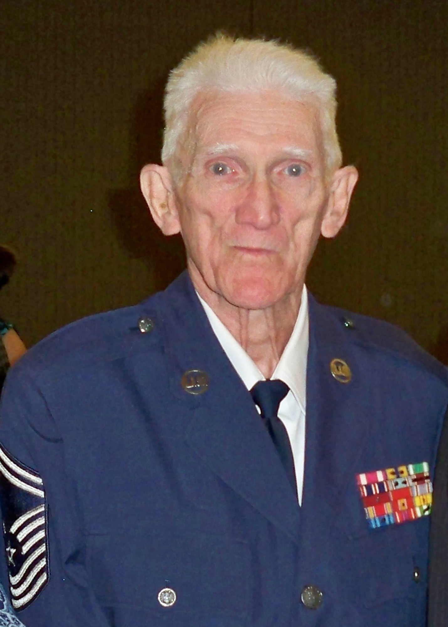 BUCKLEY AIR FORCE BASE, Colo. -- Retired Chief Master Sgt. Robert Van Sciver, Director 460th Space Wing Retiree Activities Office, was honored by the Aurora United Veterans Committee as the 2009 Veteran of the Year on April 26. (Courtesy photo)