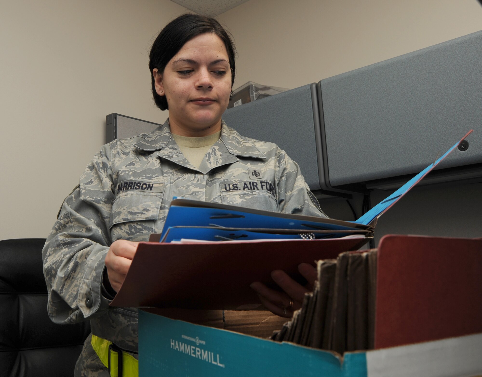 Tech. Sgt Sonia Harrison, 22nd Medical Support Squadron unit deployment manager

