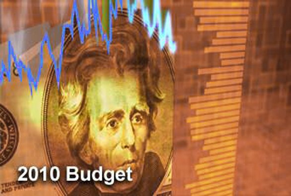 Air Force officials announced that its portion of the president's fiscal 2010 budget reflects a balanced strategy to prevail in today's joint fight and sustain air, space and cyberspace dominance. (U.S. Air Force graphic)