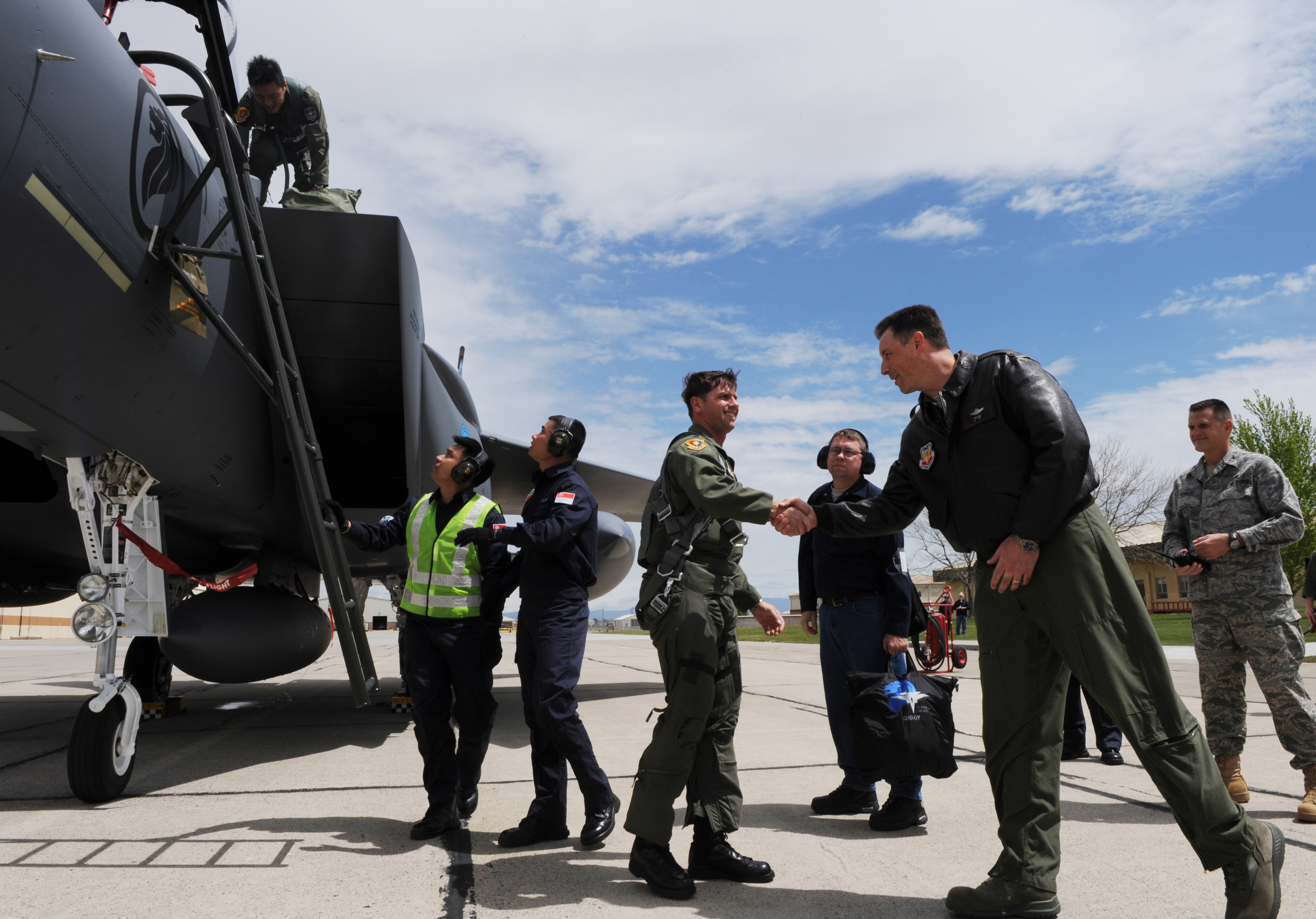 First RSAF jets arrive at Mountain Home AFB > Mountain Home Air Force