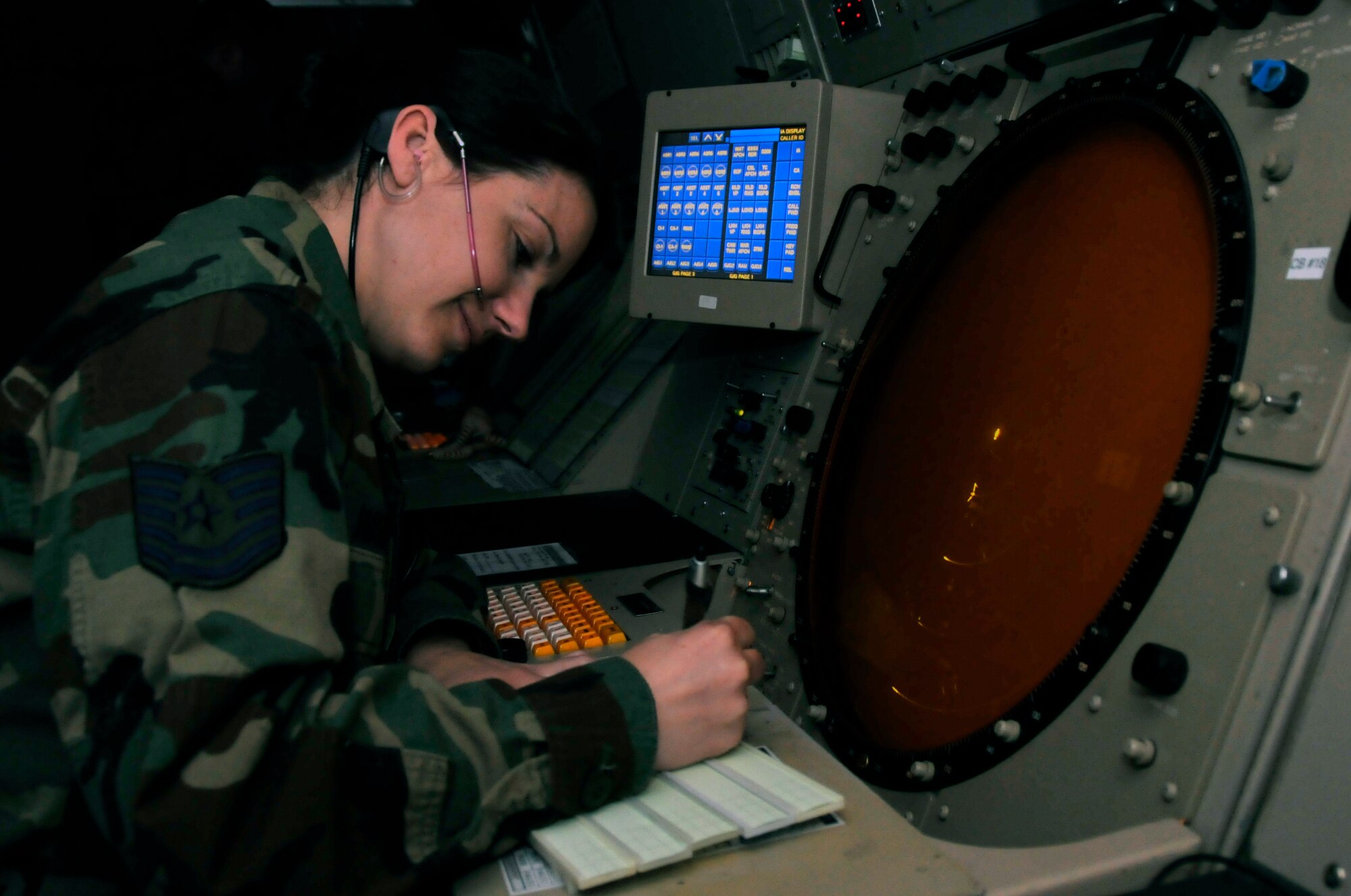 TSgt Wallace epitomizes the Air Force core value "Excellence in all we do".  As a training team leader, she always sets the standard by personal example.  She does not merely point her trainees in the correct direction but rather, walks in front of them carrying a torch!  She demands the best from herself and those she supervises and consistently produces sterling results. (U.S. Air Force photo by Airman 1st Class Perry Aston) 