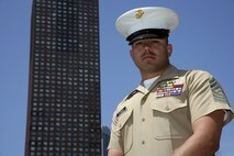 Master Sgt. Marcos Estrada, native of South Side Chicago, overcame many obstacles as a youth to get to where he is today. 'The Marine Corps got me out of the neighborhood,' said Estrada. 'It gave me my first chance at a successful life.'