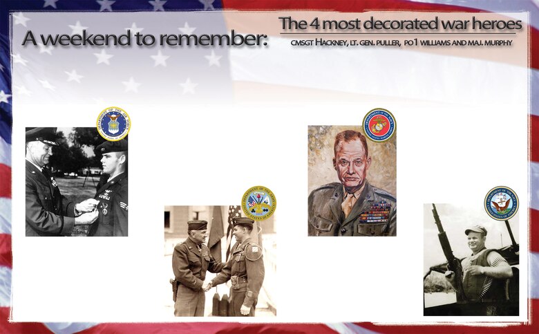 A Weekend To Remember The 4 Most Decorated War Heroes Dover Air