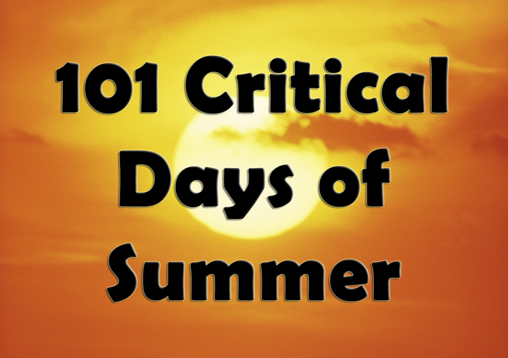 101 Critical Days of Summer