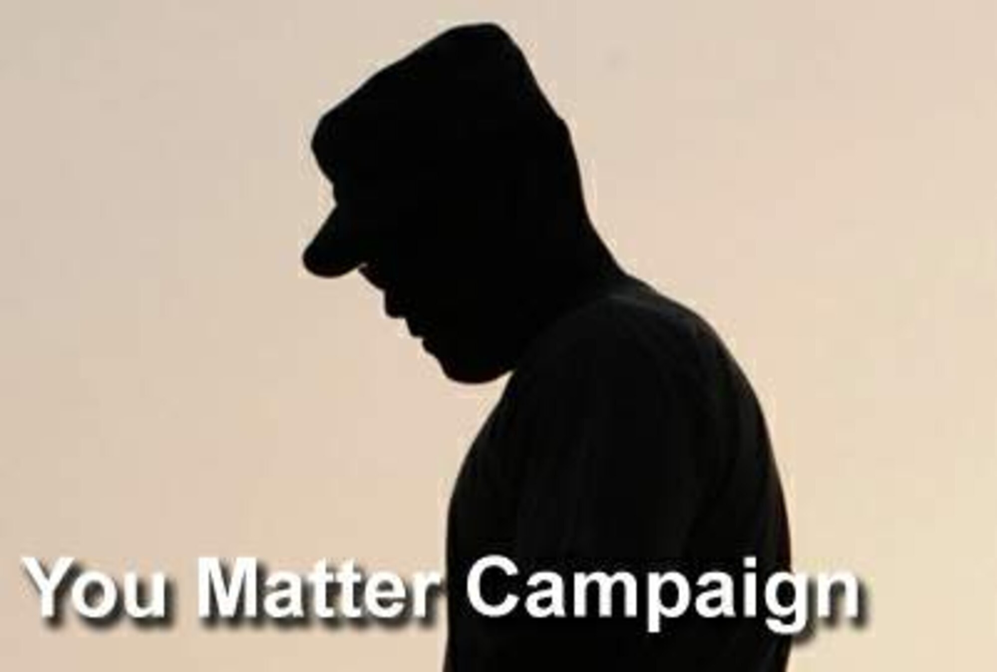 Programs like the "You Matter" campaign at Robins Air Force Base, Ga., are focused both on people contemplating suicide and on those who suspect someone may be at risk.  (U.S. Air Force graphic)