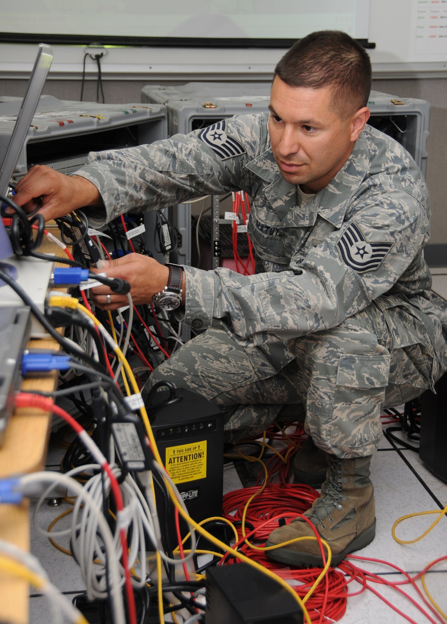 Tech Sgt. Manuel Matute  (U.S. Air Force photo by Kemberly Groue)
