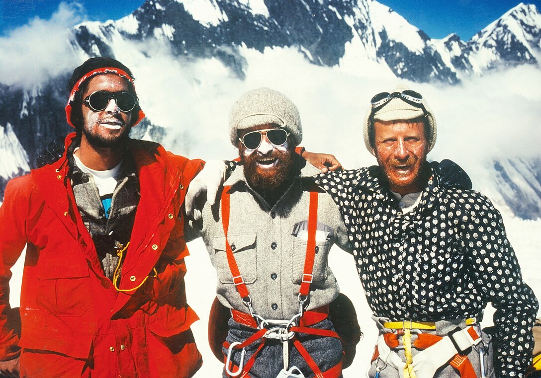 The three climbers, Eric Roberts, Maynard Cohick and Gil Harder, who lost their lives on Sept. 19, 1979, while attempting to scale Mt. Annapurna. Maynard Cohick was the father of Master Sgt. Steve Cohick, an Air Force reservist now with the 442nd Fighter Wing at Whiteman Air Force Base, Mo. (Photo courtesy of Master Sgt. Steve Cohick)