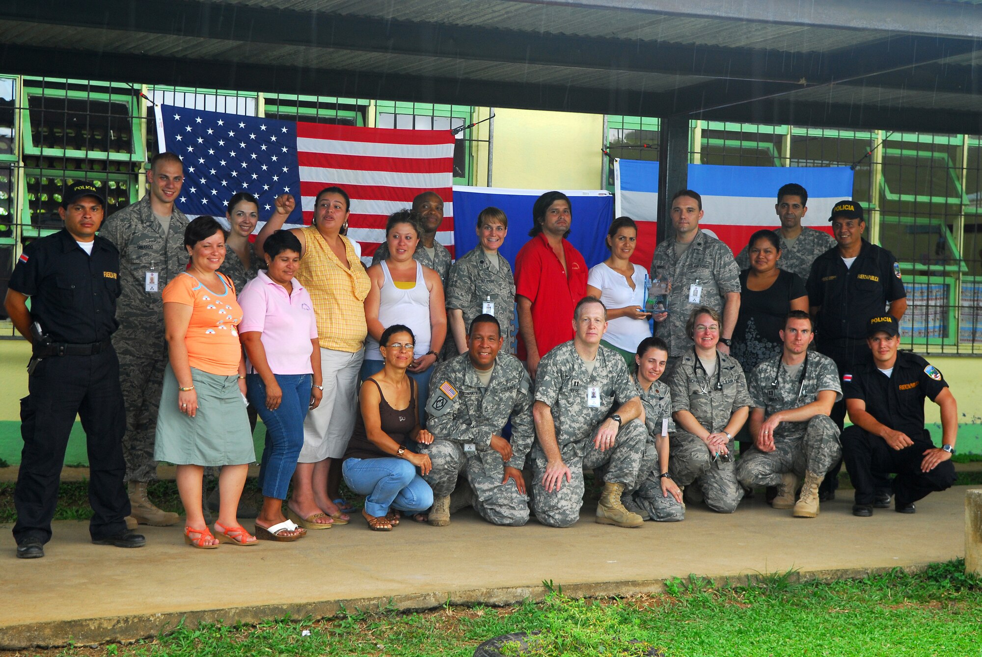 ALAJUELA, Costa Rica -- After three days, a team of Air Force medical specialists finishes operations in one area of Alajuela in a joint humanitarian mission with local Costa Rican physicians. The team will travel to another rural area of the region to provide medical care to residents who are rarely seen by physicians due to living in isolated areas. (U.S. Air Force/Airman 1st Class Steve Bauer)
