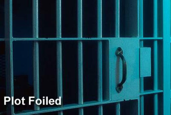 Authorities have arrested four individuals who allegedly were planning to shoot down military planes at a New York Air National Guard base and blow up a synagogue and Jewish community center in the Bronx.  (U.S. Air Force graphic)