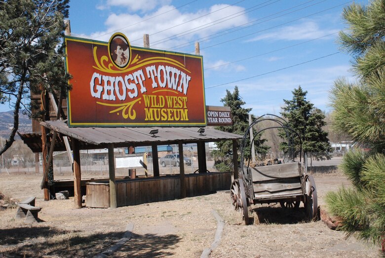 The Ghost Town Wild West Museum sits at the corner of West 21st and Cimarron streets in Old Colorado City, Colo. Admission is $6.50 for adults and $4 for children 5 and under, with a $1 military discount for servicemembers. (U.S. Air Force photo/Ann Patton)