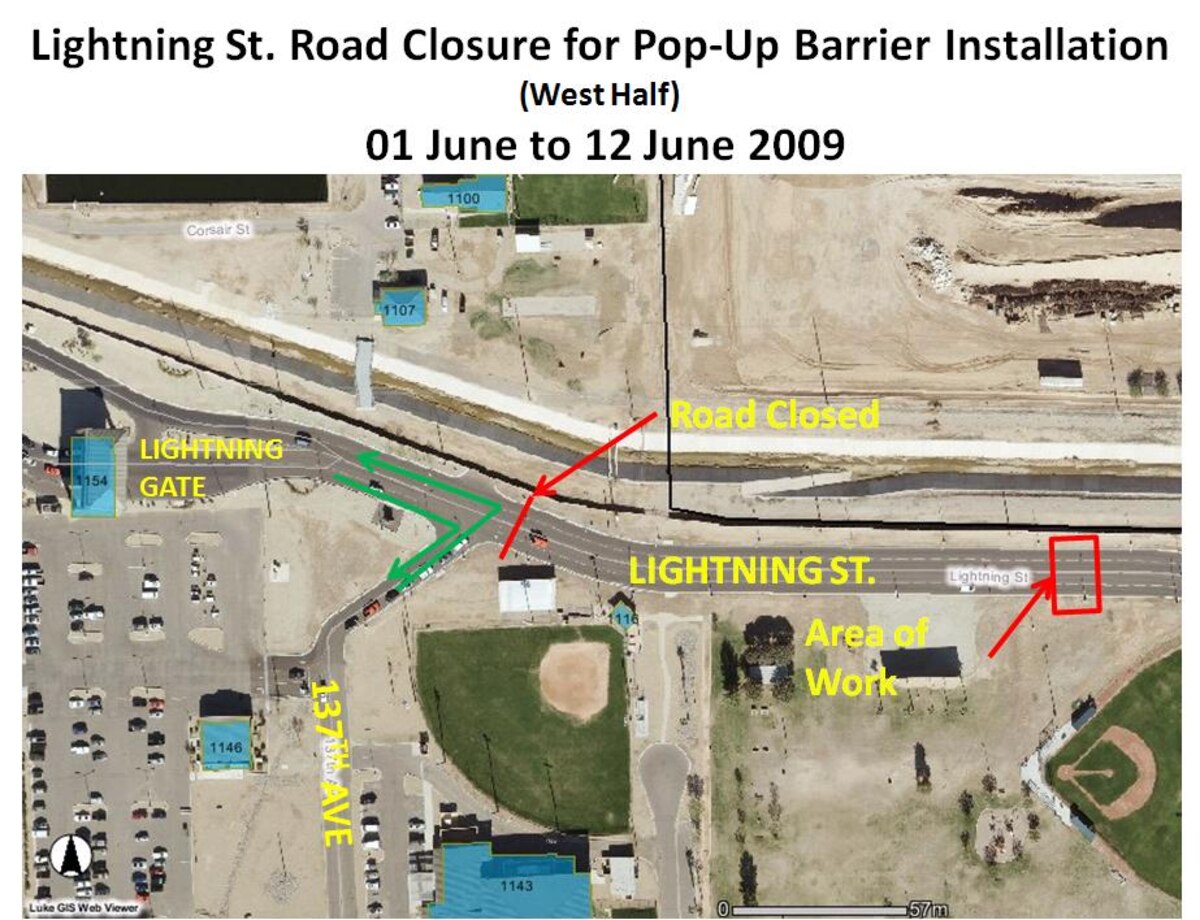 Gate construction updates > Luke Air Force Base > Article Display