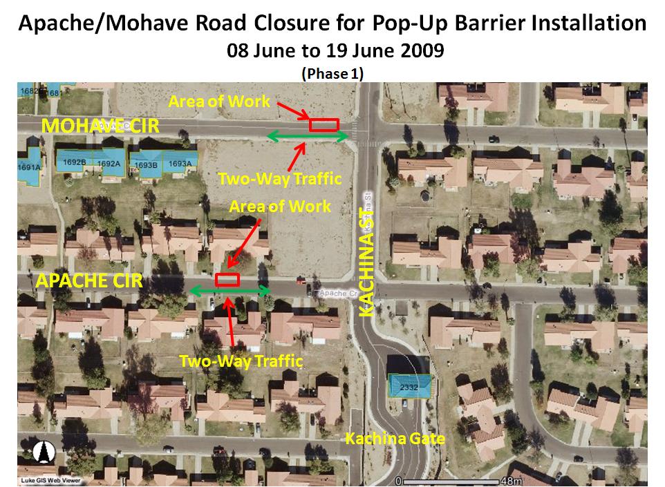 Gate construction updates > Luke Air Force Base > Article Display