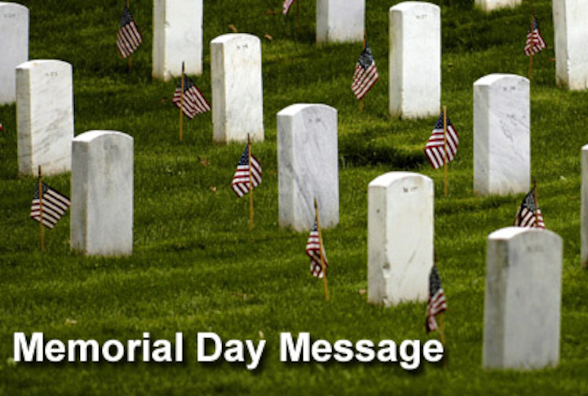 In a joint Letter to Airmen, Secretary of the Air Force Michael Donley and Air Force Chief of Staff Gen. Norton Schwartz remember those who have been killed, wounded or permanently disabled in a Memorial Day message. (U.S. Air Force illustration) 