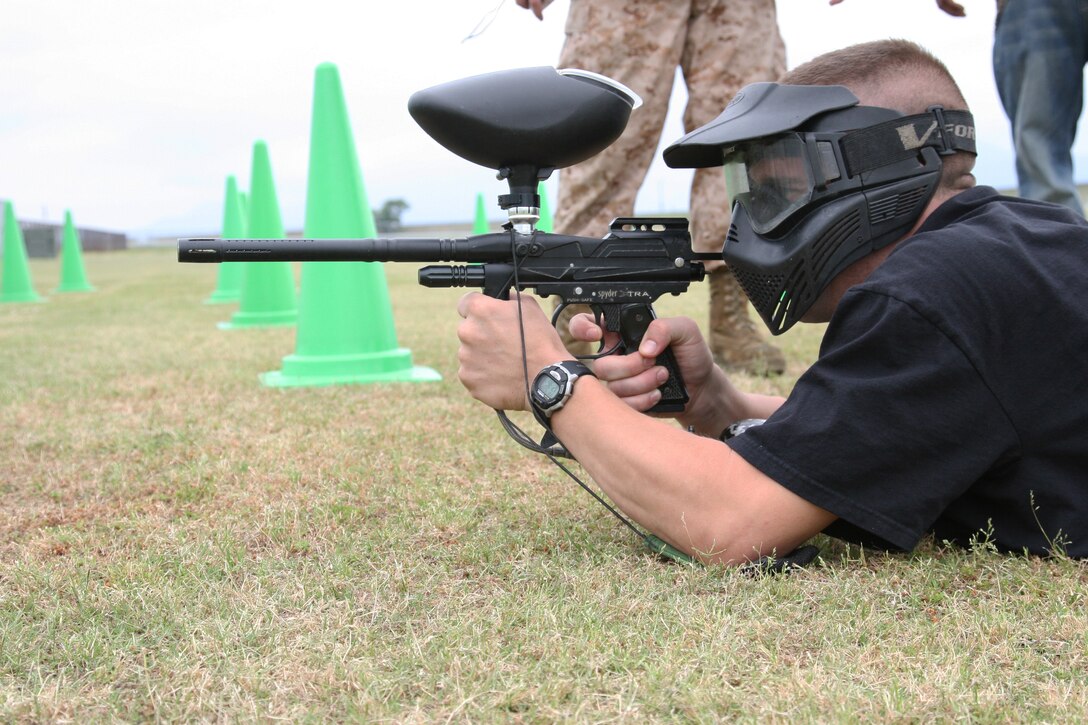 Paint Me a Picture was the eleventh challenge of the Amazing Race held at Penny Lake. It tested competitors marksmanship as they had a limited amount of painballs to shoot down four water bottles. Competitors had to shoot from the sanding, sitting and prone positions while attempting to shoot the targets.