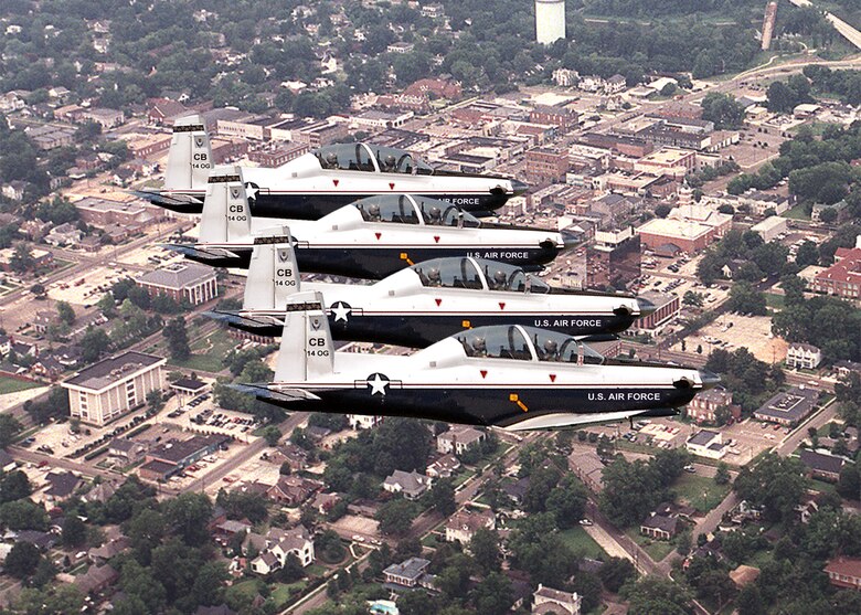 The T-6A Texan II is a single-engine, two-seat primary trainer designed to train Joint Primary Pilot Training, or JPPT, students in basic flying skills common to U.S. Air Force and Navy pilots.