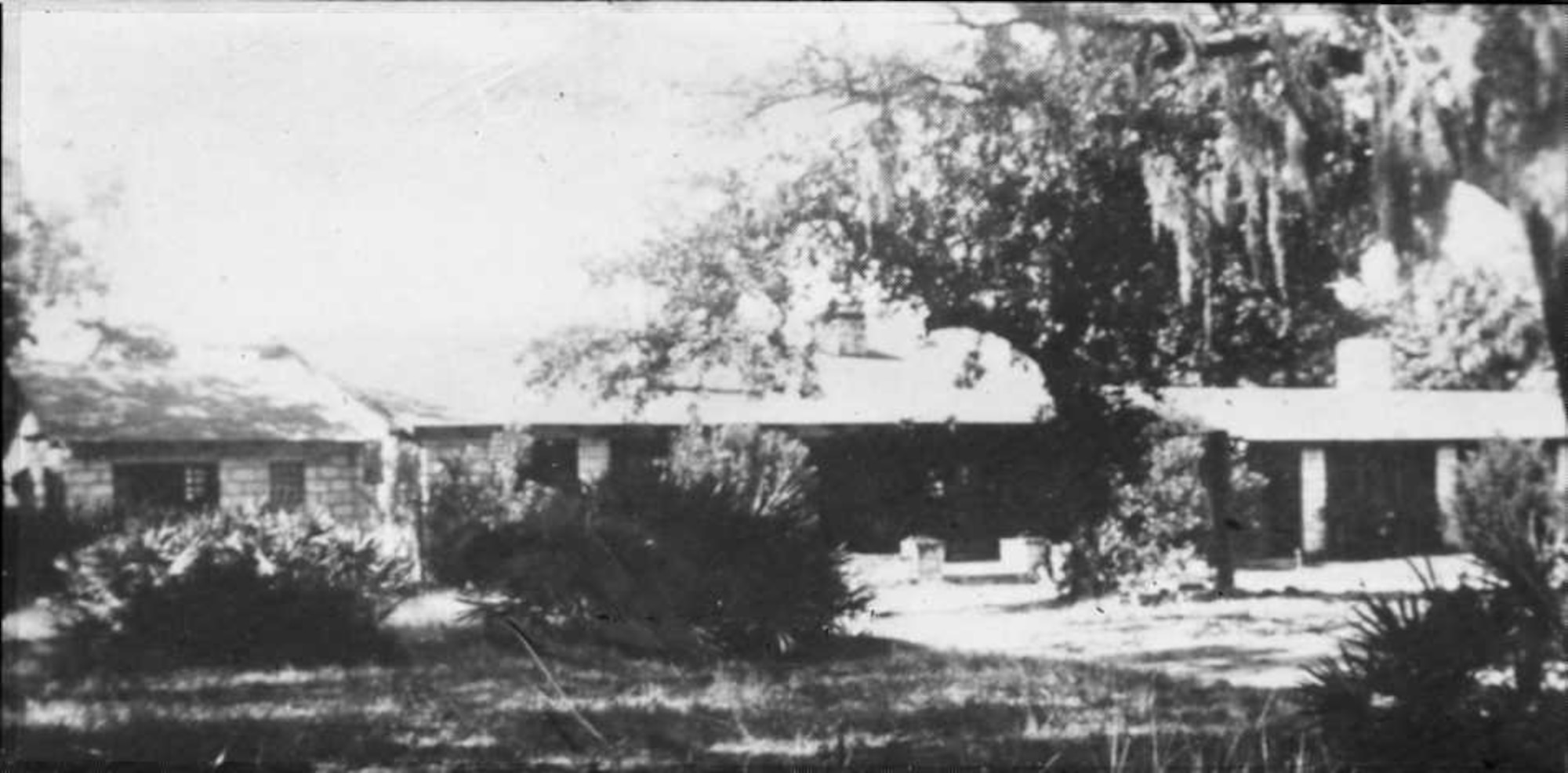 A pre-Tyndall home which was converted to the Pelican Point Golf Course clubhouse.  (Courtesy photo)