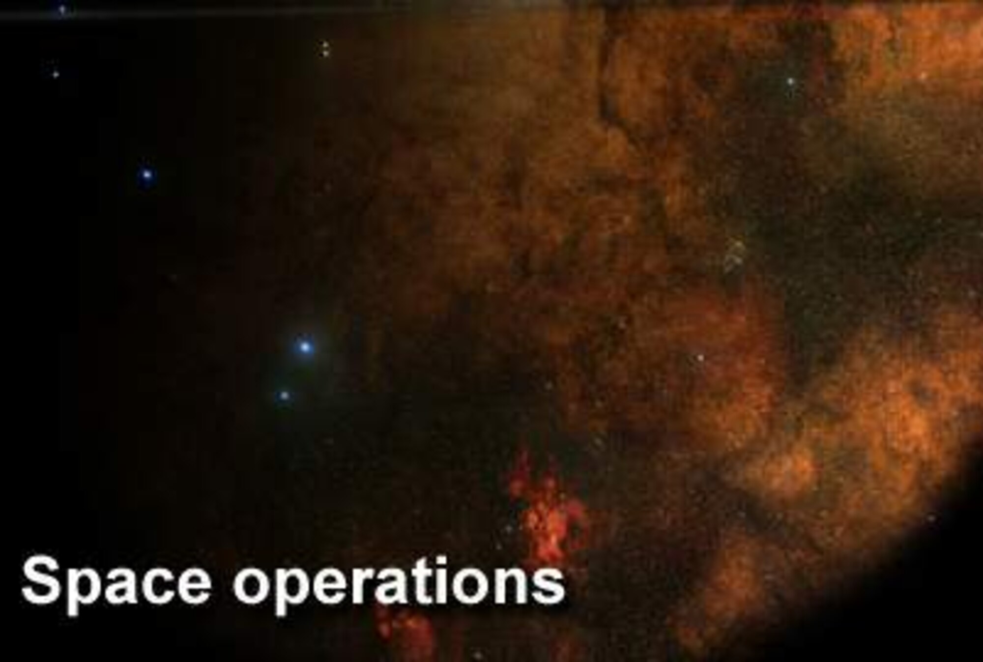 Air Force officials discussed the importance of space as a warfighting domain before members of the Senate May 20 on Capitol Hill. (U.S. Air Force illustration)