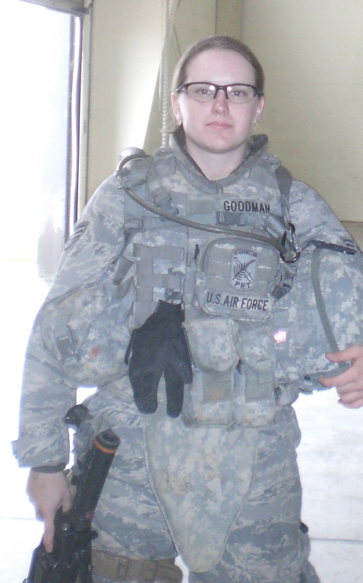 Senior Airman Ashton Goodman was killed in action in Afghanistan May 26. Airman Goodman was assigned to 43rd Logistics Readiness Squadron at Pope Air Force Base, N.C. (U.S. Air Force photo) 