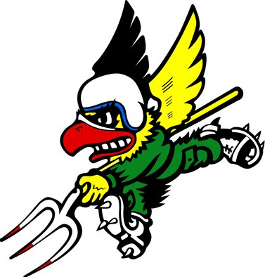 124 FS Mascot. In accordance with Chapter 3 of AFI 84-105, commercial reproduction of this emblem is NOT permitted without the permission of the proponent organizational/unit commander