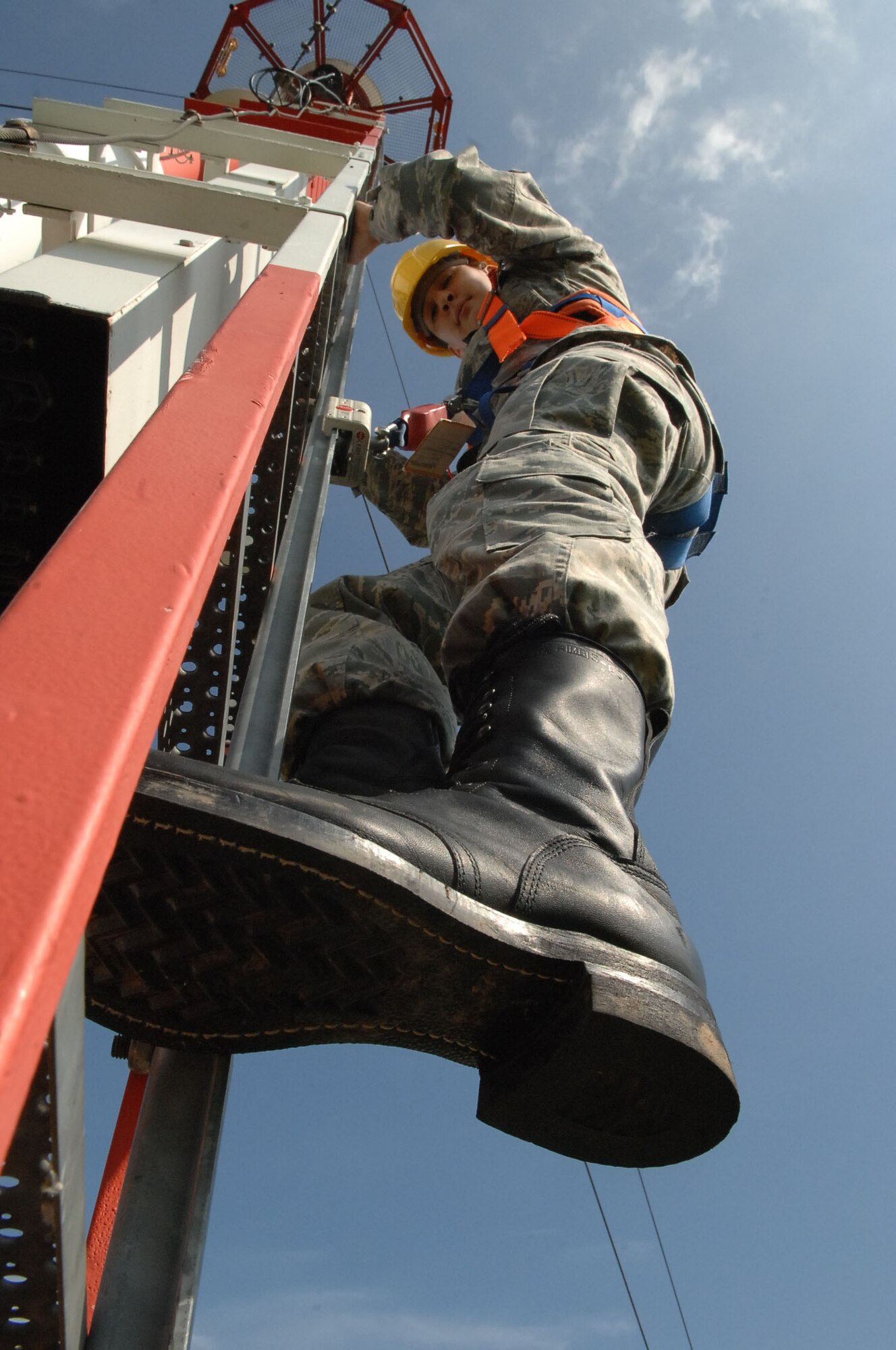 SPANGDAHLEM AIR BASE, Germany -- Senior Airman Tina Spence Senior Airman Tina Spence unit deployment manager, is the 52nd Fighter Wing's Top Saber Performer for the week of May 29-June 4, 2009. (U.S. Air Force photo by Airman 1st Class Nicholas Wilson)