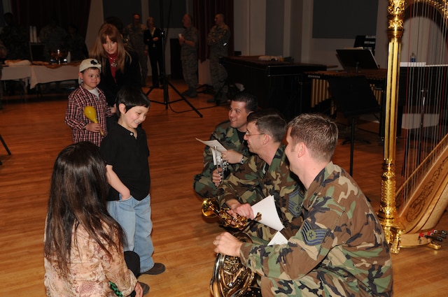 Make-A-Wish Comes to USAF Band